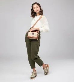 Best Sale Anekke Bolsito Peace & Love Camel