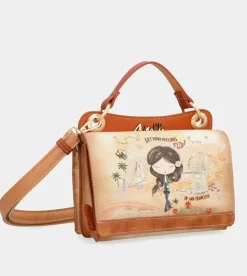 Best Sale Anekke Bolsito Peace & Love Camel