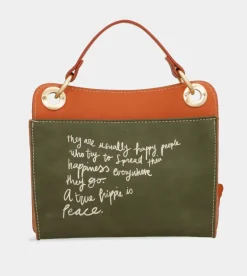 Best Sale Anekke Bolsito Peace & Love Camel