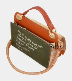 Best Sale Anekke Bolsito Peace & Love Camel