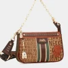 Clearance Anekke Bolso Baguette Con Asa Metal Urban