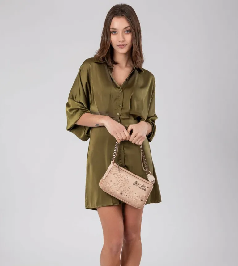 Discount Anekke Bolso Baguette Nude Studio