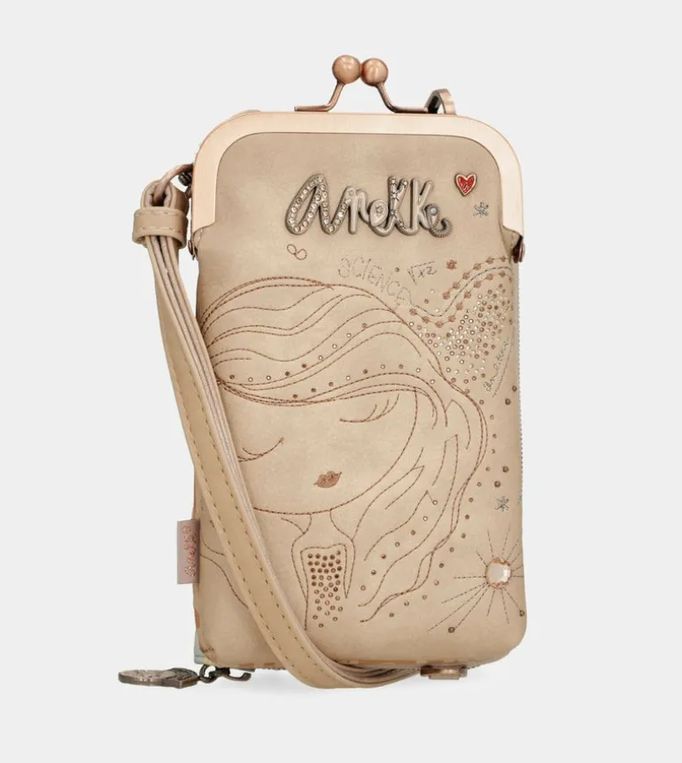 New Anekke Bolso Billetero 3 En 1 Nude Studio