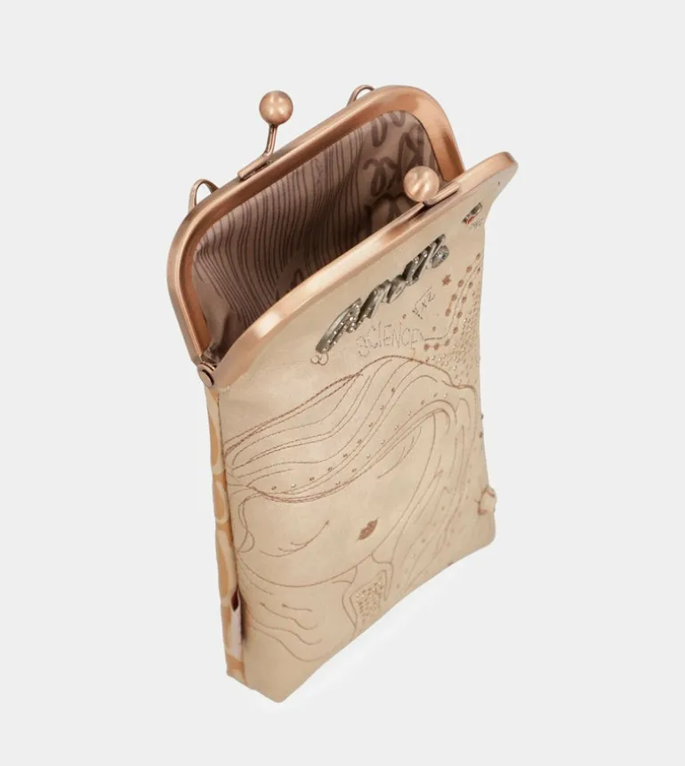 New Anekke Bolso Billetero 3 En 1 Nude Studio