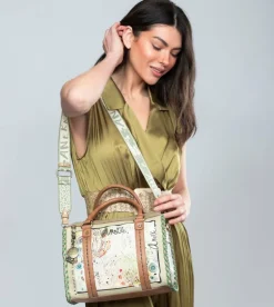 Hot Anekke Bolso Bowling Con Bandolera Butterfly