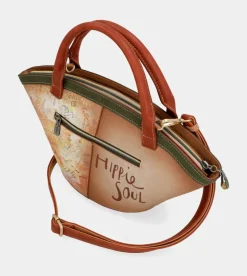 Outlet Anekke Bolso Cesta Peace & Love Camel
