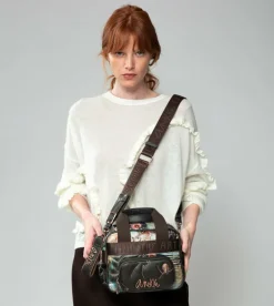 Store Anekke Bolso De 2 Asas Con Bandolera Shoen Padded