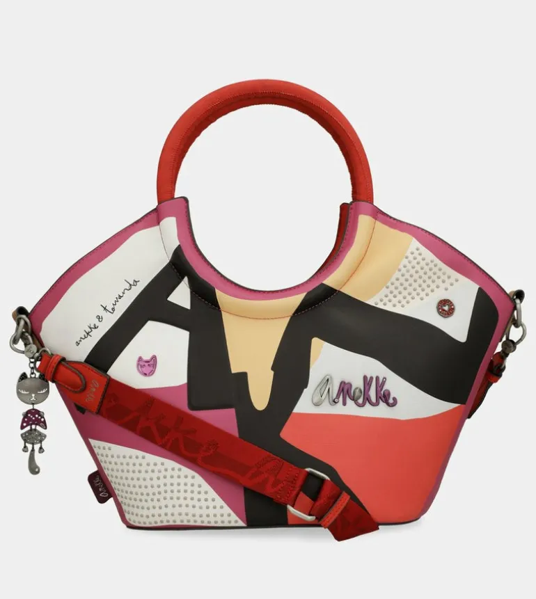 Flash Sale Anekke Bolso De Asa Redonda Fashion