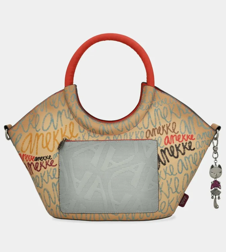 Flash Sale Anekke Bolso De Asa Redonda Fashion