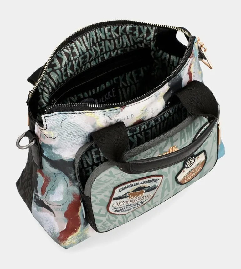Clearance Anekke Bolso De Asas Con Bolsillo Nature Woods
