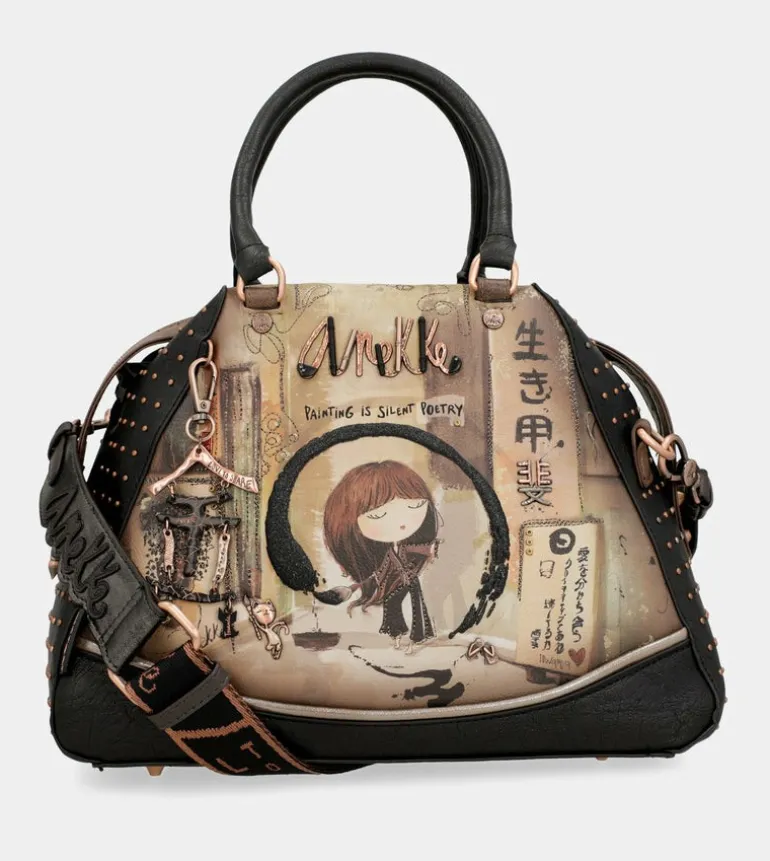 Cheap Anekke Bolso De Asas Grande Negro Shoen