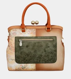 Discount Anekke Bolso De Boquilla Peace & Love Camel