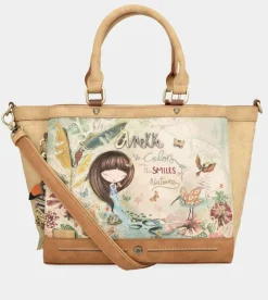 Online Anekke Bolso De Dos Asas Con Triple Compartimento Amazonia