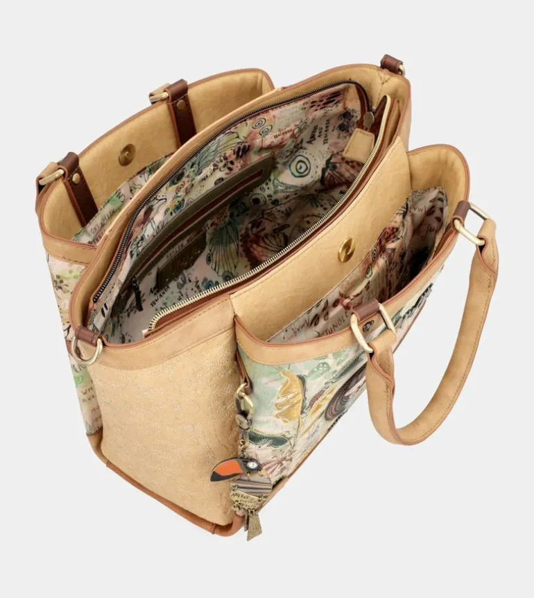 Online Anekke Bolso De Dos Asas Con Triple Compartimento Amazonia