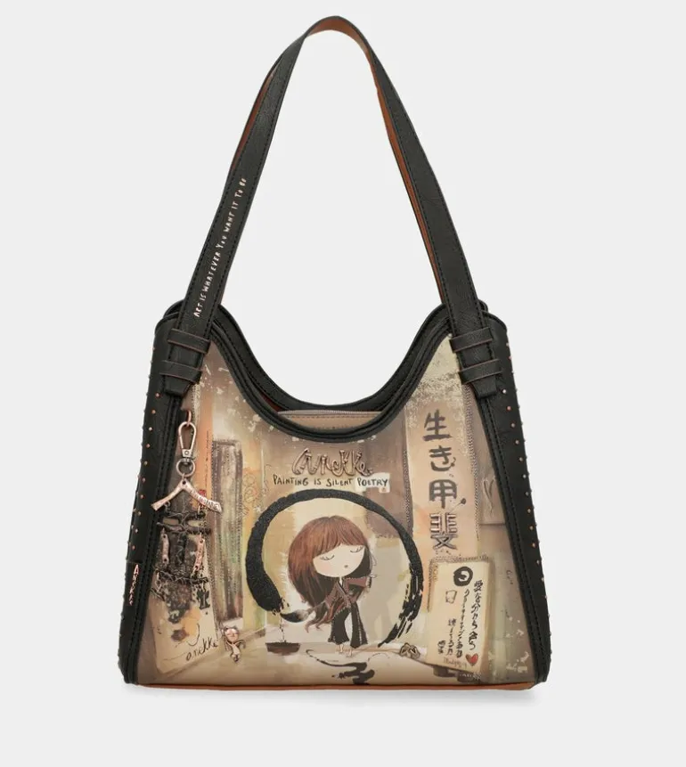 New Anekke Bolso De Hombro 2 Asas Shoen