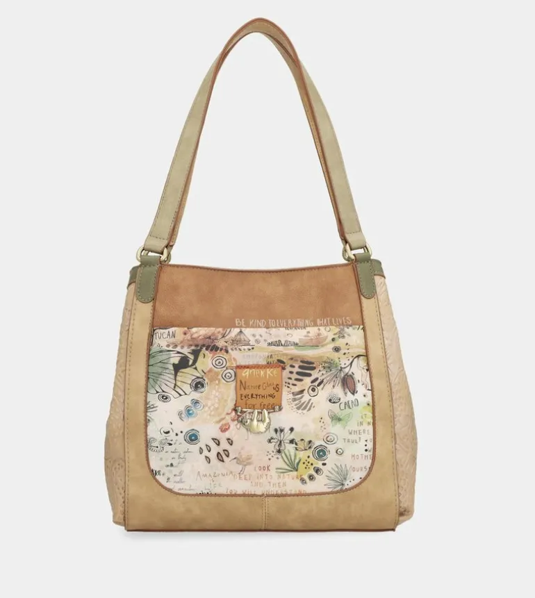 Flash Sale Anekke Bolso De Hombro 3 Compartimentos Amazonia