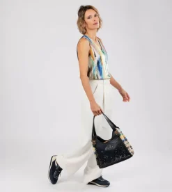 Best Sale Anekke Bolso De Hombro Azul Marino Studio