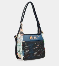 New Anekke Bolso De Hombro Convertible En Mochila Nature Pachamama