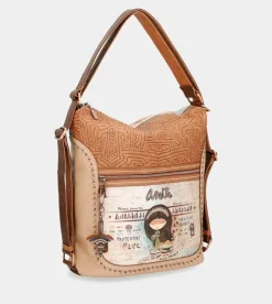 Cheap Anekke Bolso De Hombro Convertible En Mochila Menire