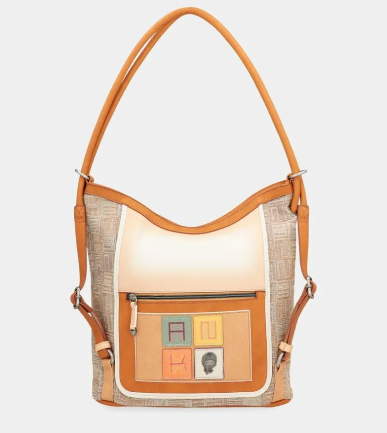 Fashion Anekke Bolso De Hombro Convertible En Mochila Magic Souls