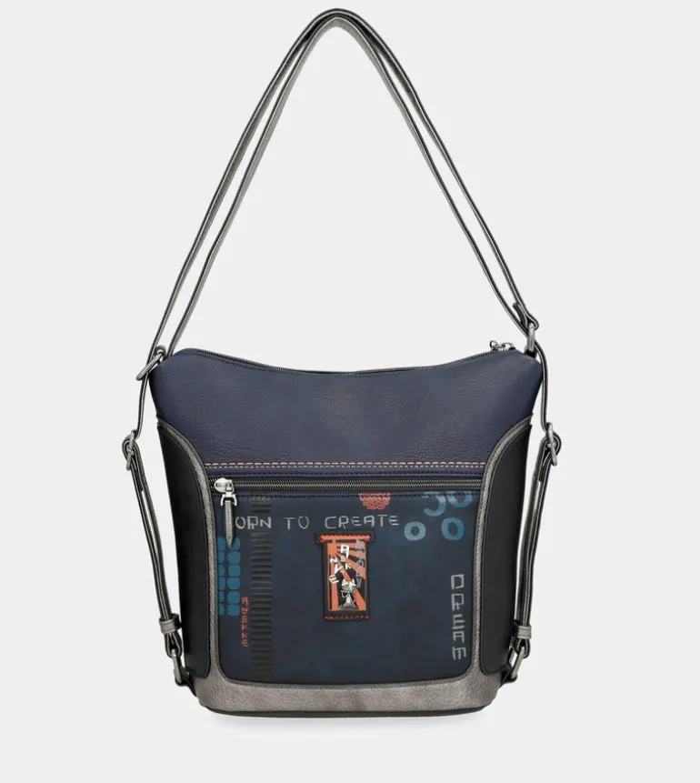 Flash Sale Anekke Bolso De Hombro Convertible En Mochila Kyomu