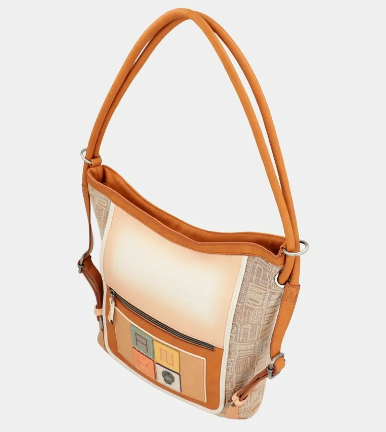 Fashion Anekke Bolso De Hombro Convertible En Mochila Magic Souls