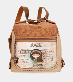 Cheap Anekke Bolso De Hombro Convertible En Mochila Menire