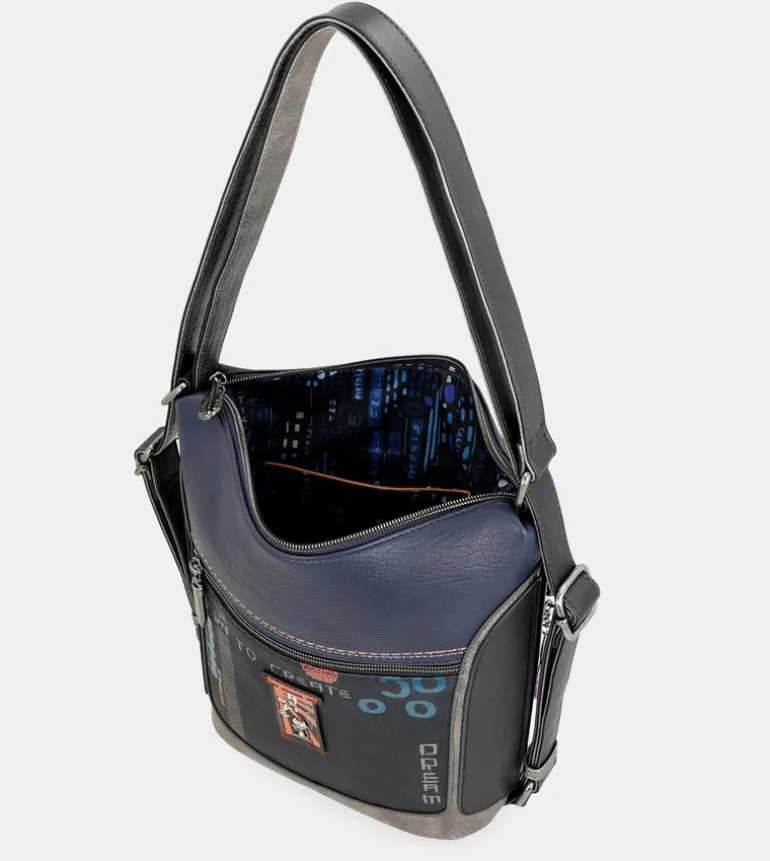 Flash Sale Anekke Bolso De Hombro Convertible En Mochila Kyomu