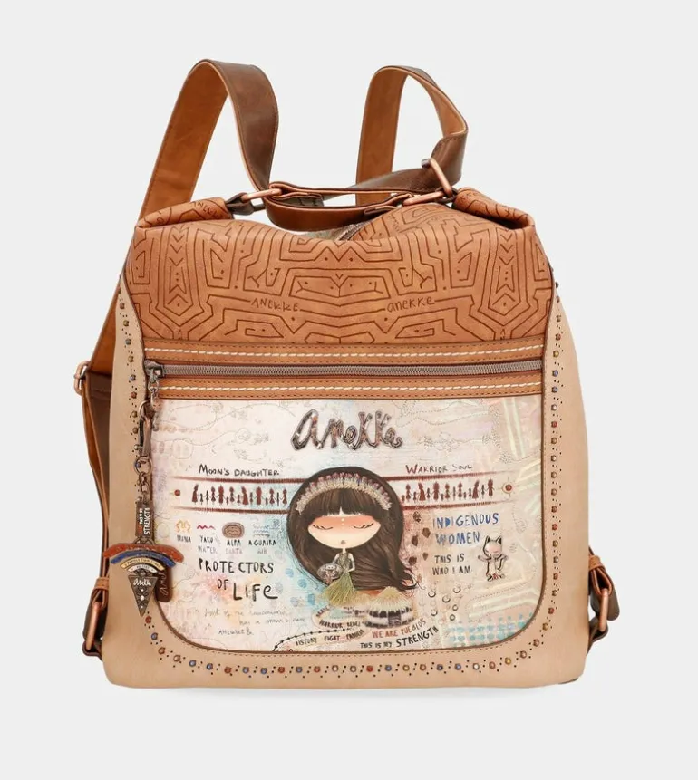 Cheap Anekke Bolso De Hombro Convertible En Mochila Menire
