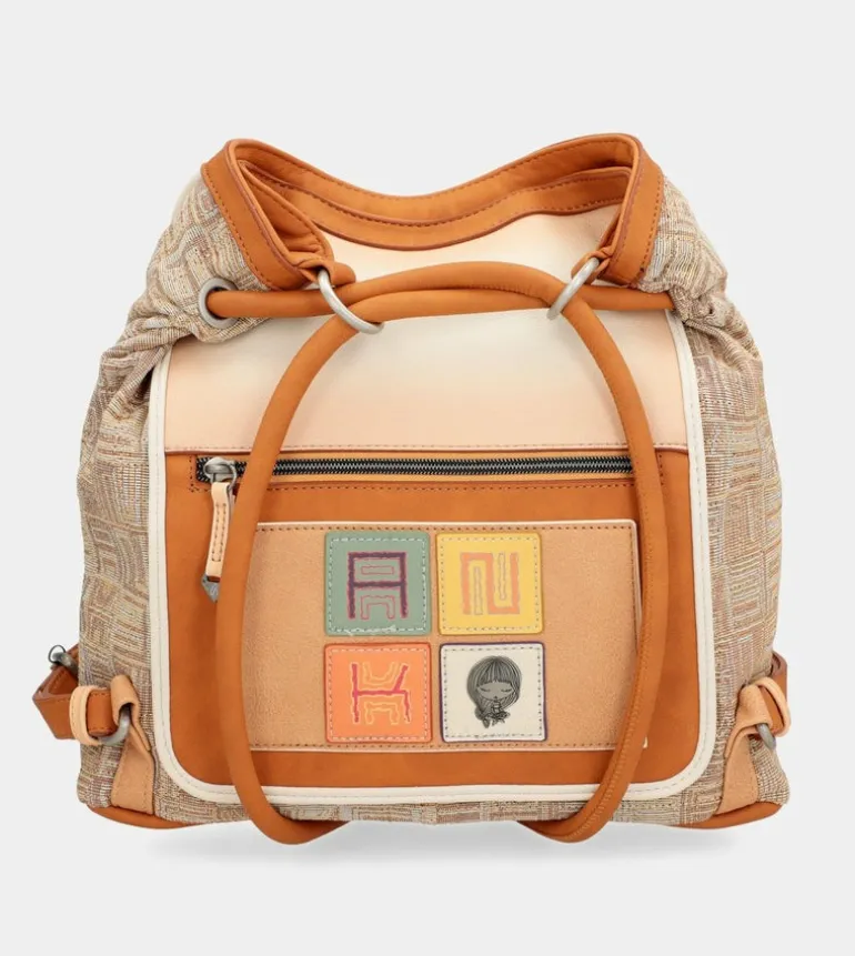 Fashion Anekke Bolso De Hombro Convertible En Mochila Magic Souls
