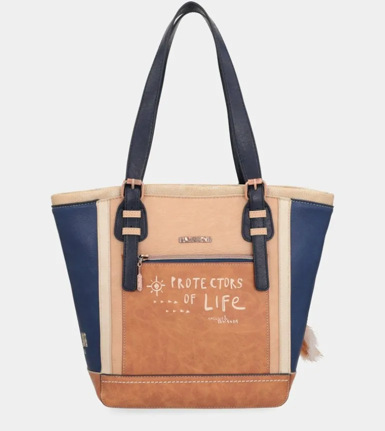 New Anekke Bolso De Hombro Grande Tribe