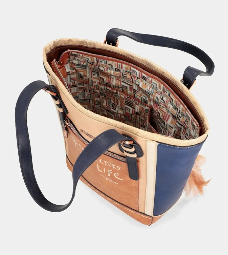 New Anekke Bolso De Hombro Grande Tribe