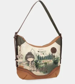Flash Sale Anekke Bolso De Hombro Ovalado The Forest