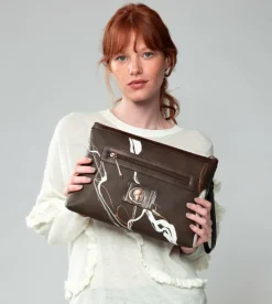 Best Sale Anekke Bolso De Mano Marron Nature Shodo