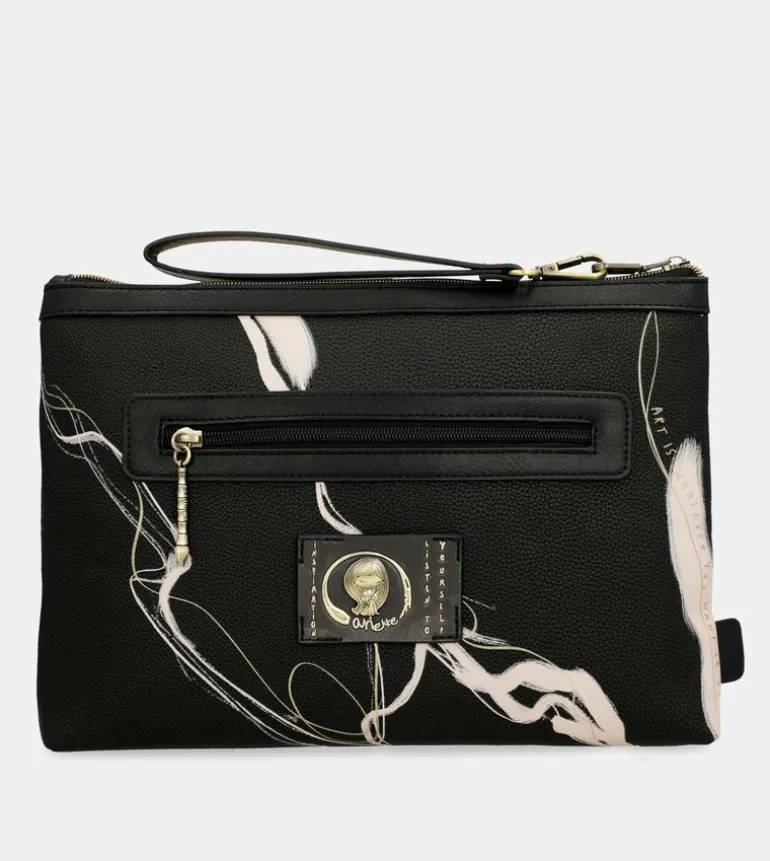 Clearance Anekke Bolso De Mano Negro Nature Shodo