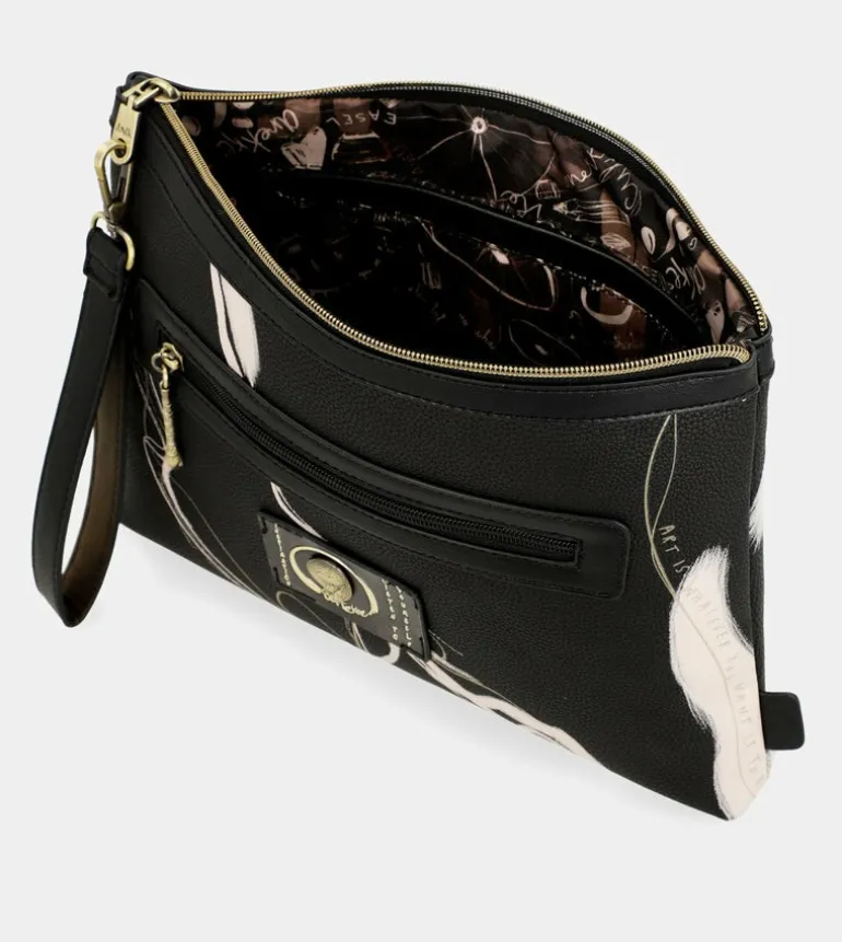 Clearance Anekke Bolso De Mano Negro Nature Shodo