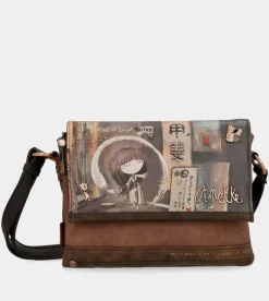 Cheap Anekke Bolso De Solapa 3 Compartimentos Shoen