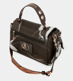 Discount Anekke Bolso De Solapa Marron Nature Shodo