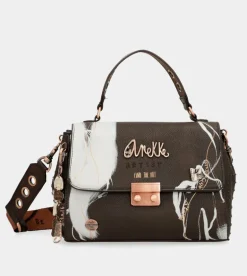 Discount Anekke Bolso De Solapa Marron Nature Shodo