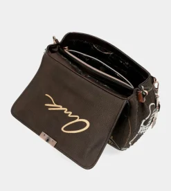 Discount Anekke Bolso De Solapa Marron Nature Shodo