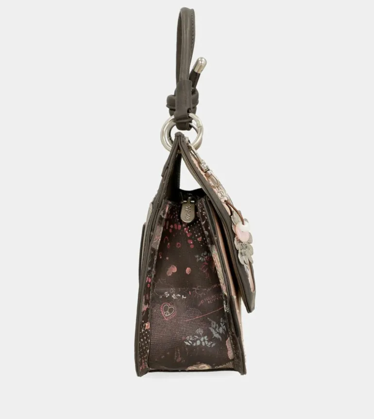 Shop Anekke Bolso De Solapa Peace & Love Rosa