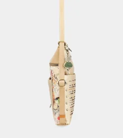 Shop Anekke Bolso Dorado Convertible En Mochila Nature Pachamama