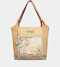 New Anekke Bolso Grande De Hombro Butterfly