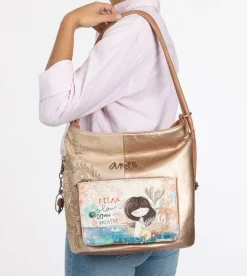 Discount Anekke Bolso Hobo Convertible En Mochila Mediterranean