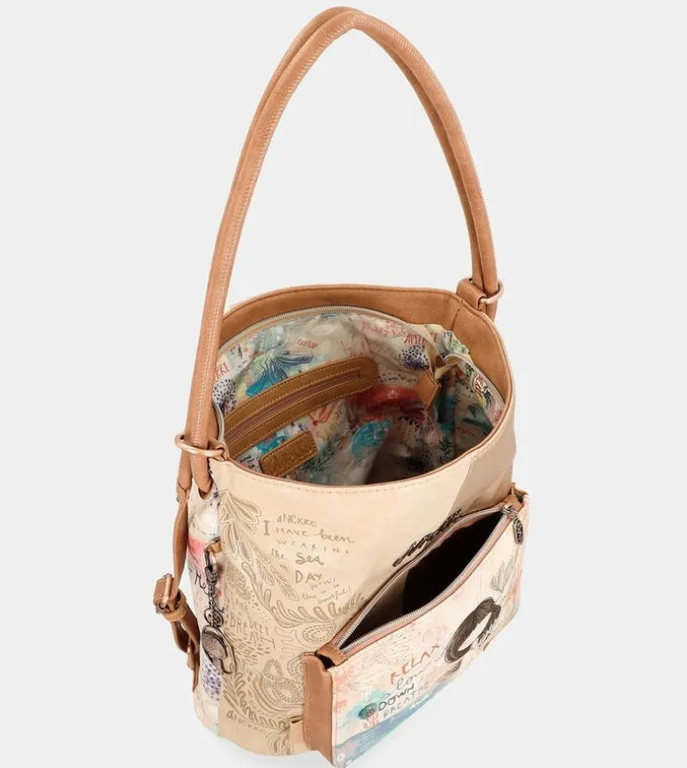 Discount Anekke Bolso Hobo Convertible En Mochila Mediterranean