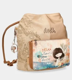 Discount Anekke Bolso Hobo Convertible En Mochila Mediterranean