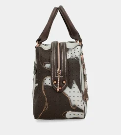 Clearance Anekke Bolso Marron 2 Asas Y Bandolera Nature Shodo