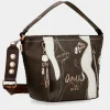 Fashion Anekke Bolso Mediano Marron Nature Shodo