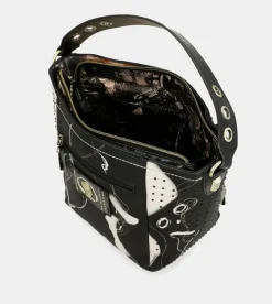 Hot Anekke Bolso Mediano Negro Nature Shodo
