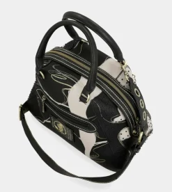 Shop Anekke Bolso Negro 2 Asas Y Bandolera Nature Shodo